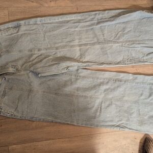 SHEIN Light Blue Flare & Wide Leg Jeans